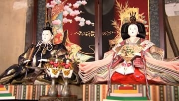 東かがわ市で「引田ひなまつり」　約60の民家や商店にひな人形が飾られ町を華やかに【香川】
