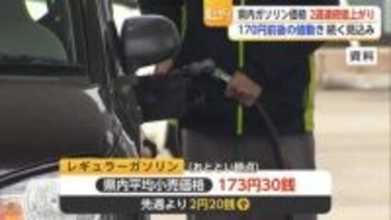 「大型連休も小幅な値動き...」ガソリン価格2週連続値上がり 173円30銭に【佐賀県】