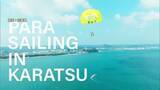 「唐津の空を飛ぶ 県内初のパラセーリングが4月29日スタート！30階建てビルと同じ高さの景色【佐賀県】」の画像1