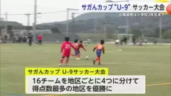 小学生3年生以下が対象 さがんカップU-9サッカー大会 交流楽しむ【佐賀県】