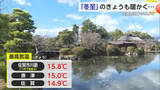 「「冬至」22日の県内最高気温は15.8度などで”11月下旬並みの暖かさ”【佐賀県】」の画像1
