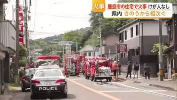 あわや大惨事に…ガソリンスタンドで車両の一部焼く火事　昨夜から火事相次ぐ【佐賀県】