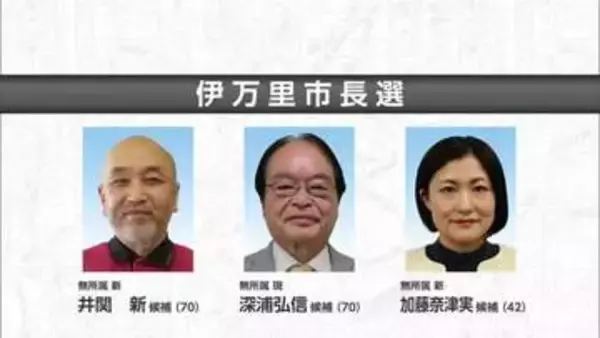 【速報】伊万里市長選 投票率は前回下回り54.28%（佐賀県）