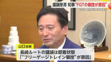 「山口知事「FGTの頓挫が原因」国交省事務次官と佐賀空港で29日面会へ【佐賀県】」の画像1