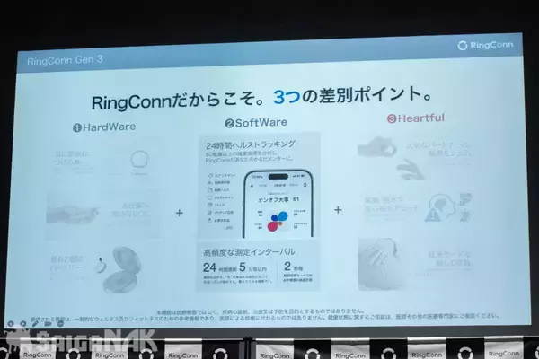 「血管の変化を可視化できる新型スマートリング「RingConn Gen 3」が発表！ブランドアンバサダーに荒川静香さんが就任」の画像
