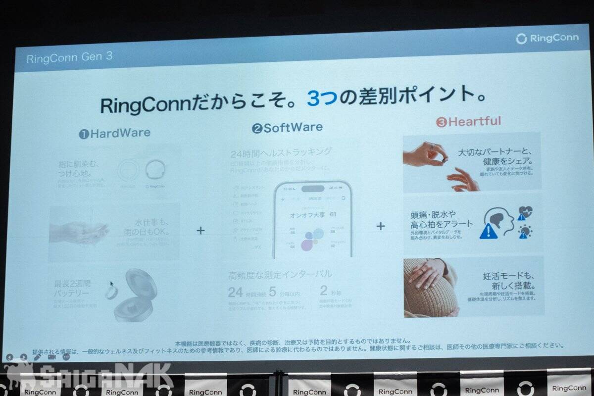 血管の変化を可視化できる新型スマートリング「RingConn Gen 3」が発表！ブランドアンバサダーに荒川静香さんが就任