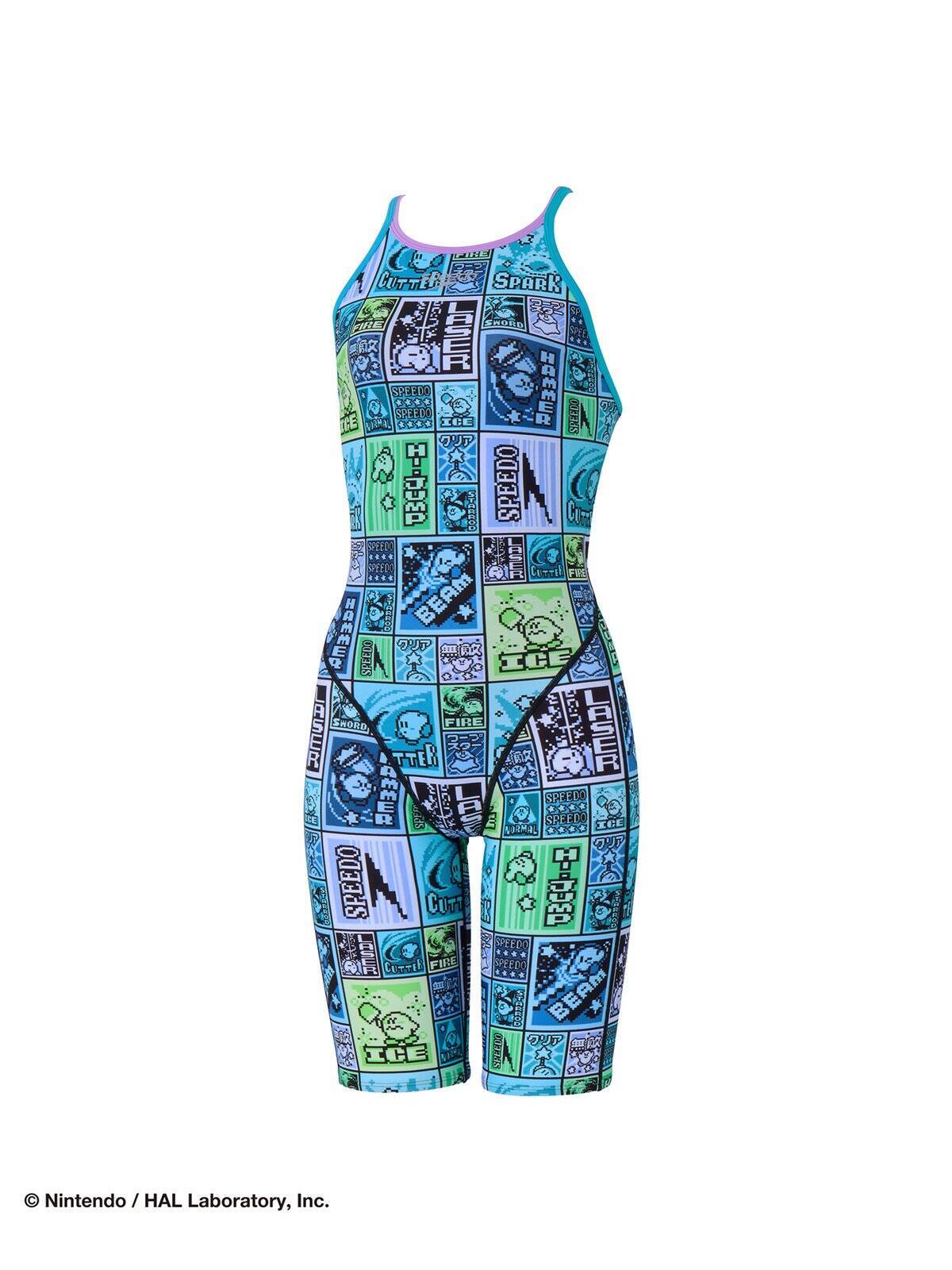 「星のカービィ」と「Speedo」のコラボレーション第2弾が発表！レトロデザインのスイムウェアやメッシュキャップが4月15日から予約開始