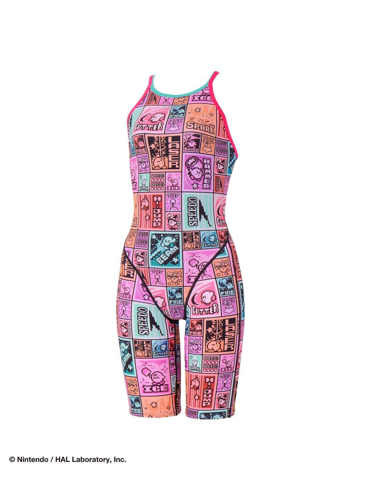 「星のカービィ」と「Speedo」のコラボレーション第2弾が発表！レトロデザインのスイムウェアやメッシュキャップが4月15日から予約開始