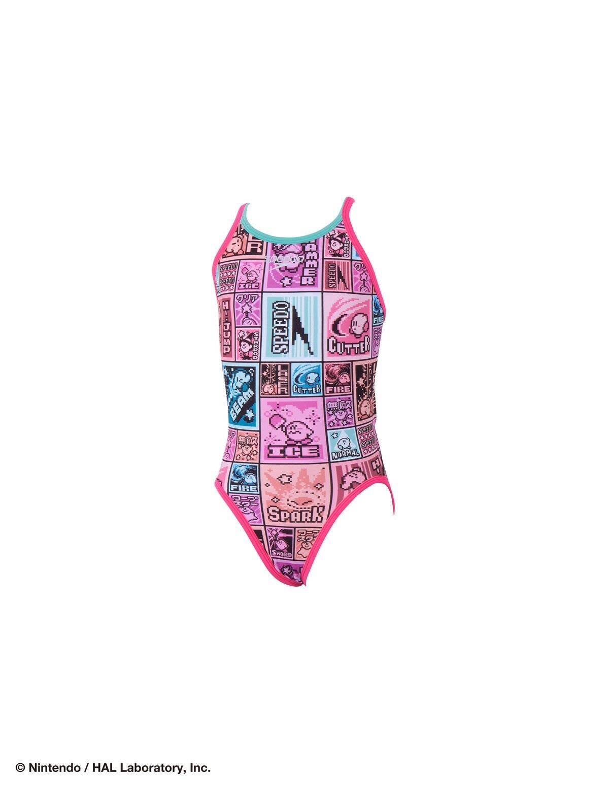 「星のカービィ」と「Speedo」のコラボレーション第2弾が発表！レトロデザインのスイムウェアやメッシュキャップが4月15日から予約開始