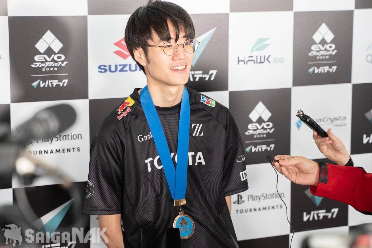 【EVO Japan 2026】スト6部門優勝のヤマグチ選手インタビュー「まだ夢心地」「学業と両立したい」