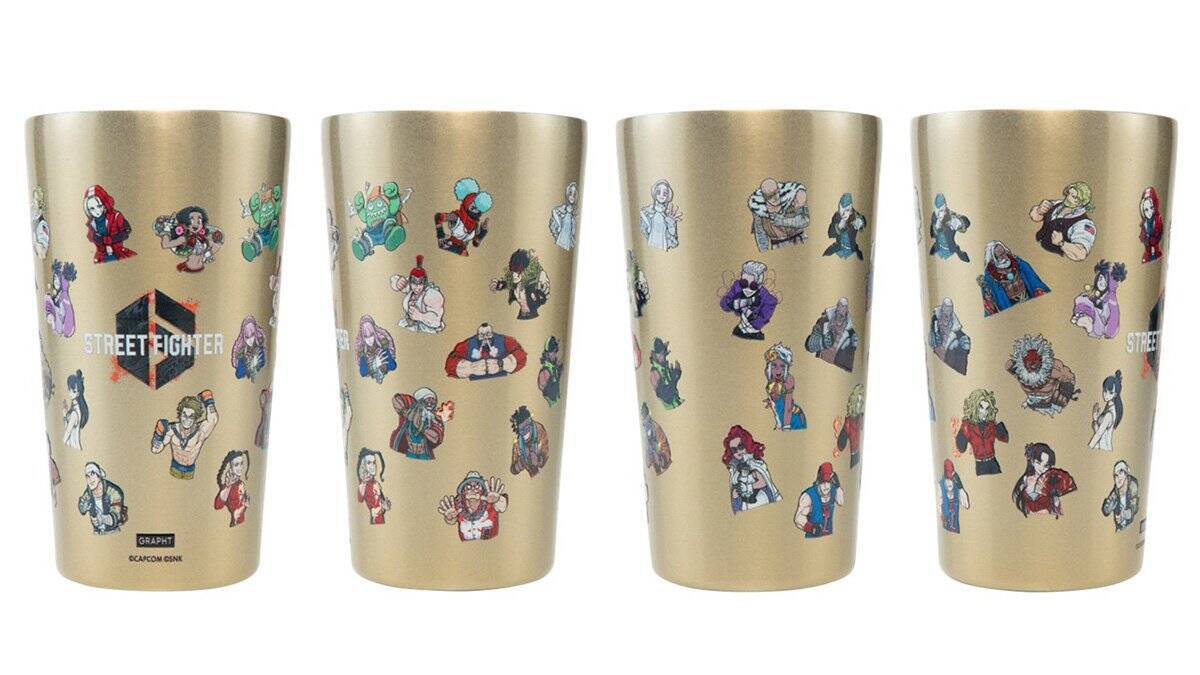 ASOBI GRAPHTから「ストリートファイター 6」3周年記念のコラボアイテムが発売！全30キャラクターの描き下ろしアートを使用したTシャツやタンブラーなど