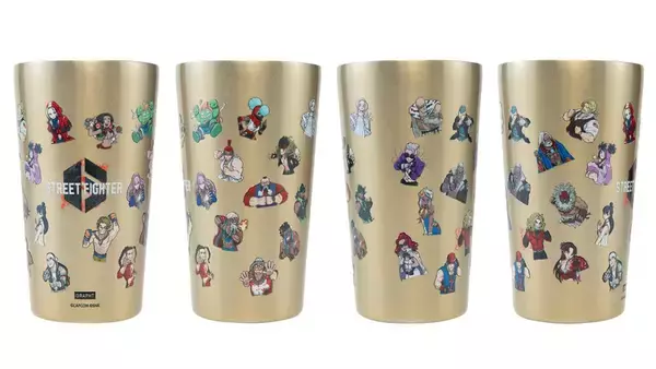 「ASOBI GRAPHTから「ストリートファイター 6」3周年記念のコラボアイテムが発売！全30キャラクターの描き下ろしアートを使用したTシャツやタンブラーなど」の画像