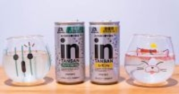 お腹でゼリーに変化する！GABA配合の空腹感マネジメントドリンク「ｉｎタンサン＜レモン味＞」「ｉｎタンサン＜グレープフルーツ味＞」をレビュー！