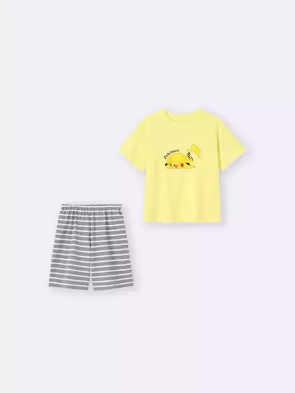 「「夏の海」をテーマにしたGUとポケモンのコラボアイテムが5月22日から発売！Tシャツ、ハーフパンツなどラインナップ」の画像