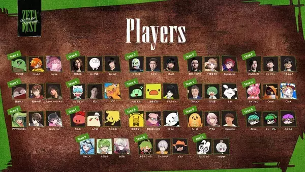 「マルチストリーマーぐちつぼ氏が「ZETA DIVISION」に加入！記念グッズ販売やイベント開催決定！」の画像