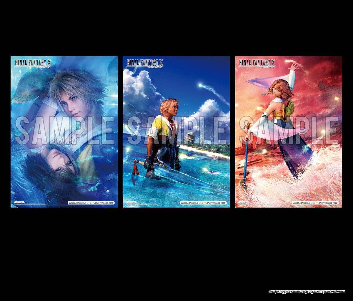 「FINAL FANTASY X 25TH ANNIVERSARY CAFE」が9月11日(金)から全国4都市で開催！物語の思い出がよみがえるコラボメニューが多数公開