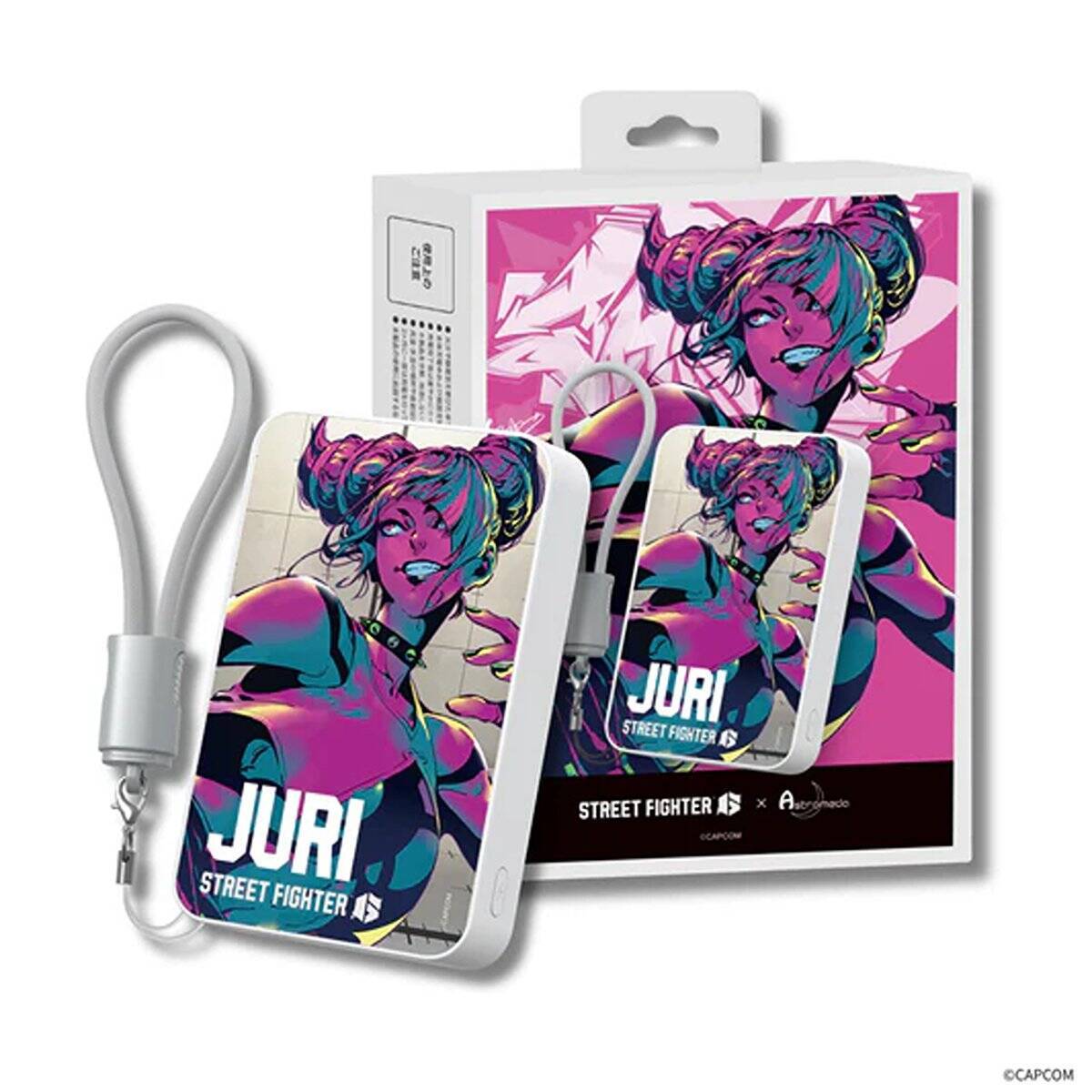 ゲーミングPC「Astromeda」から「スト6」とのコラボモバイルバッテリーが全5種で登場！大容量10000mAhで価格は各6,980円