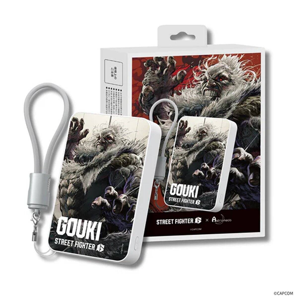 ゲーミングPC「Astromeda」から「スト6」とのコラボモバイルバッテリーが全5種で登場！大容量10000mAhで価格は各6,980円