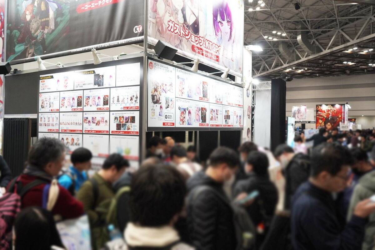 【コミケ107】企業ブースフォトレポート「アニプレックス」「コーエーテクモゲームス」「サイバーコネクトツー」