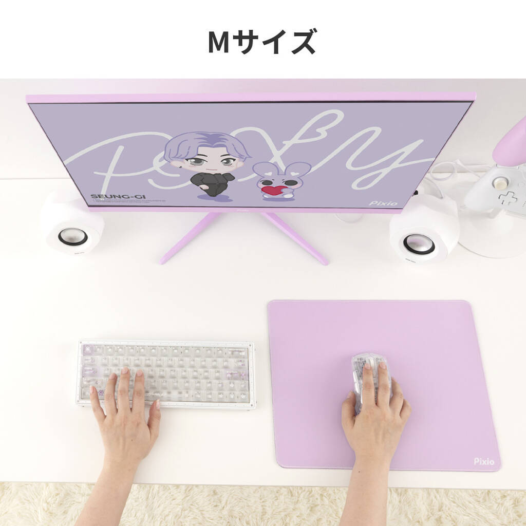 Pixioのモニターと色を合わせられるゲーミングマウスパッド「PXMPWシリーズ」が予約販売開始！全8色×2サイズ展開