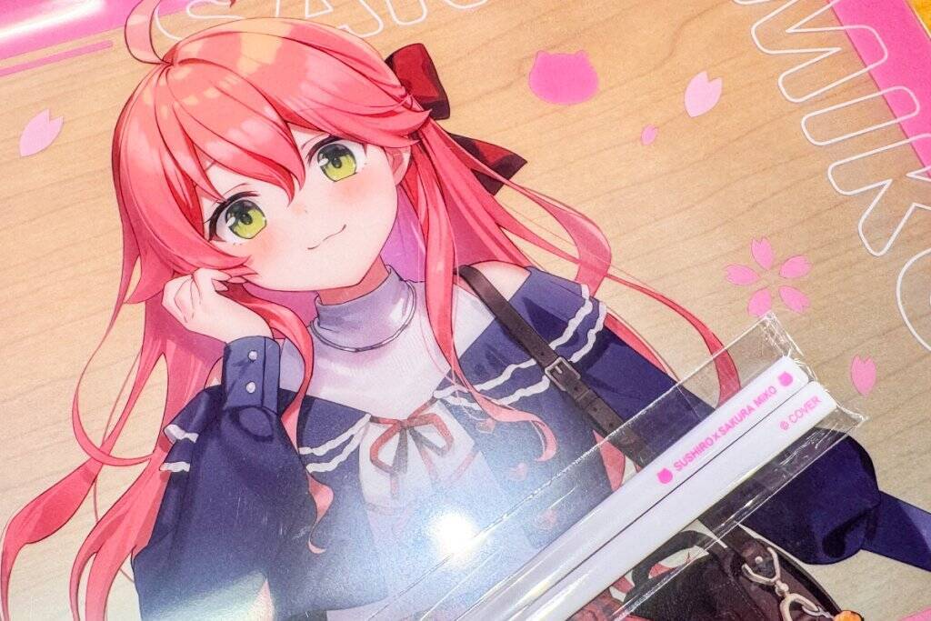 スシロー×さくらみこコラボを先行レビュー！限定ピックやランチョンマット＆箸をゲットしよう