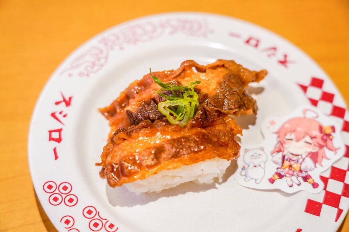 スシロー×さくらみこコラボを先行レビュー！限定ピックやランチョンマット＆箸をゲットしよう