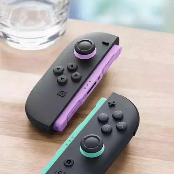 「Switch 2のJoy-Con 2に新色「(L) ライトパープル/(R) ライトグリーン」が登場！2月12日発売」の画像