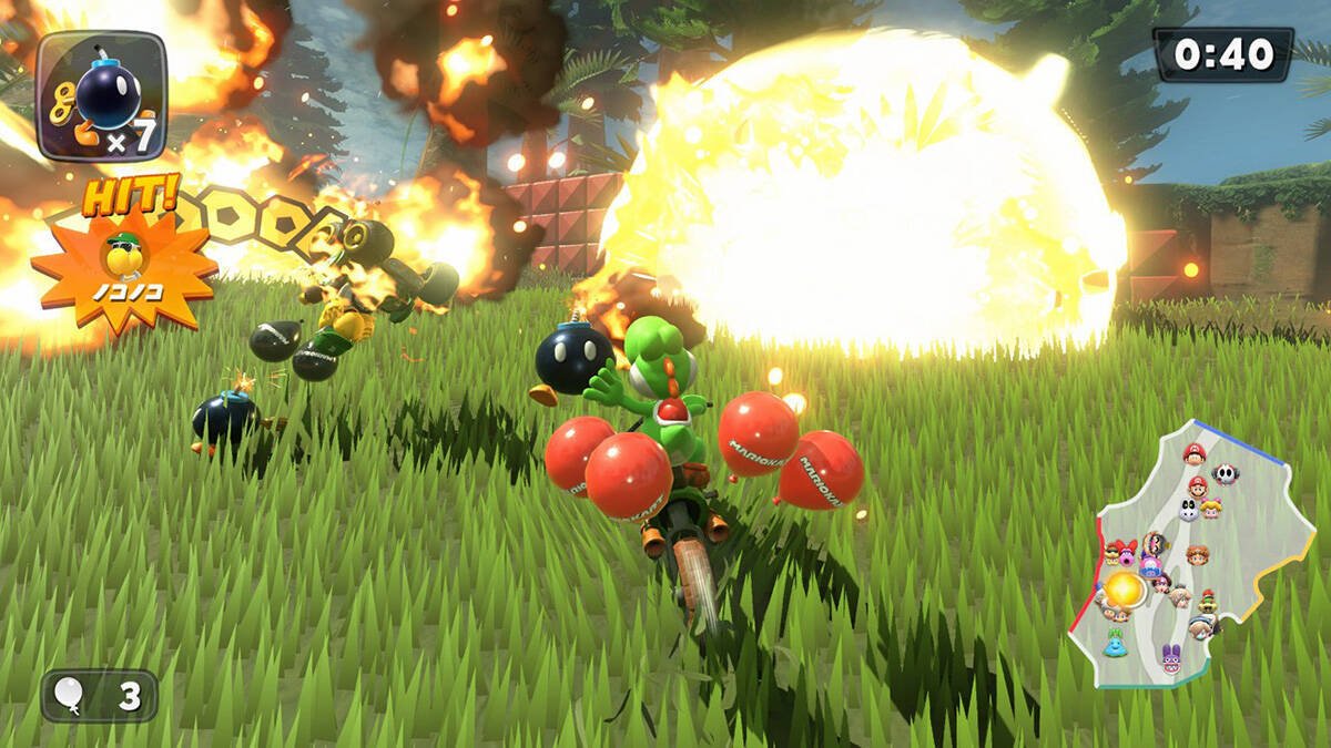 「マリオカート ワールド」に新たなバトルのルール「ドッカン！ボムへい」が登場！キラーがショートカットのルートに進みやすくなる調整も実施