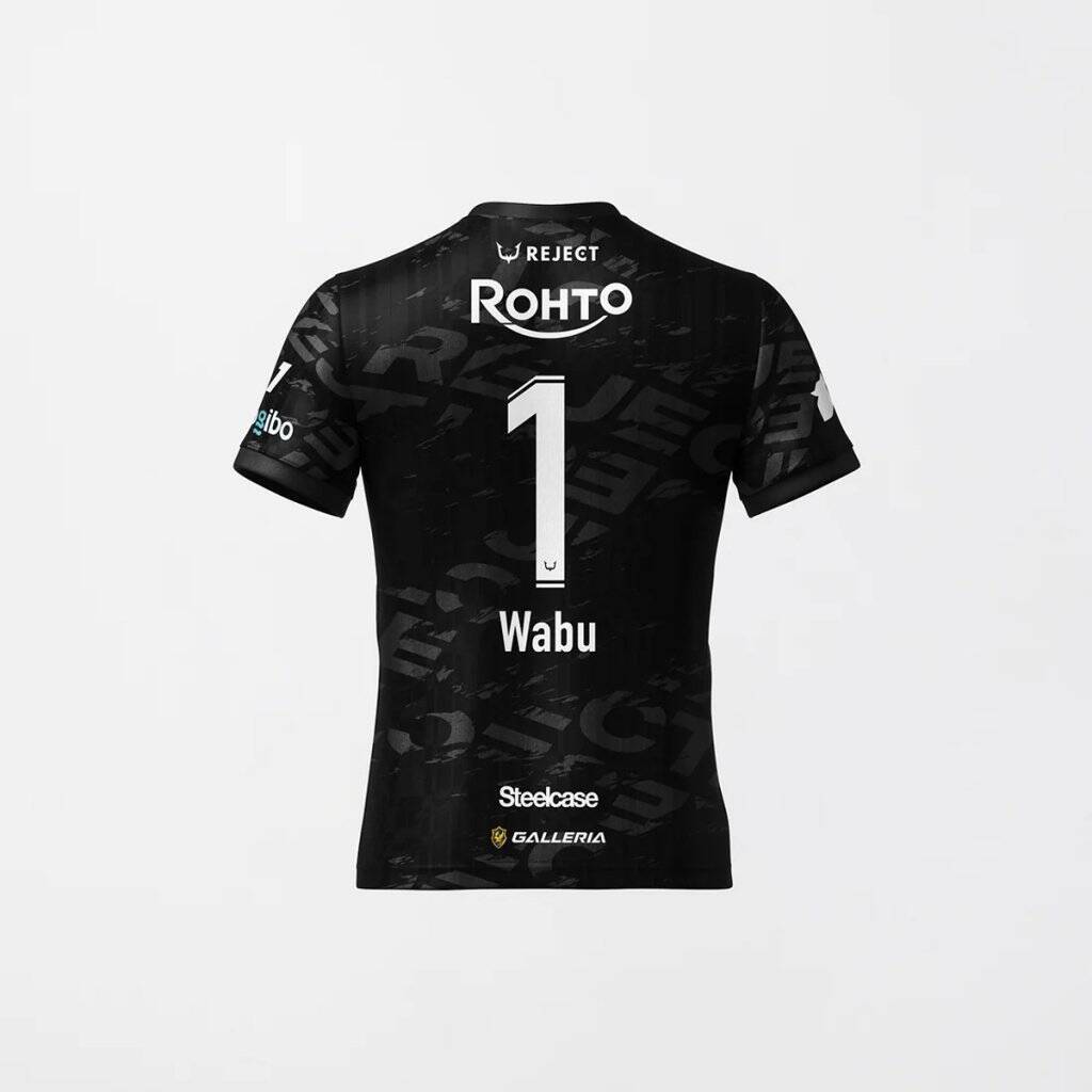 「REJECT」のApex Legends部門にAxis選手が加入！新ユニフォームも発売