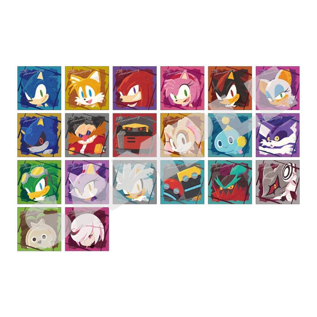 「ソニックチャンネル」20周年記念！オリジナルステッカーがセットになった記念Tシャツ発売決定！