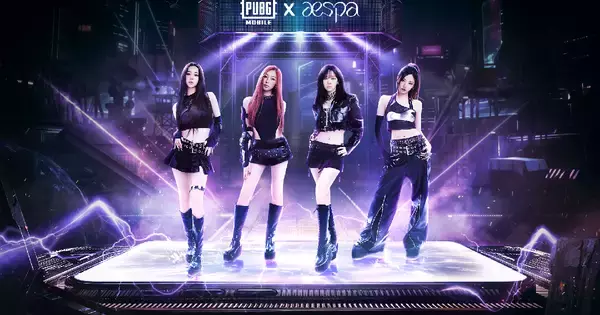 PUBG MOBILEとaespaのコラボが実現！コンセプトや楽曲を反映した多彩なゲーム内アイテムやイベントが展開