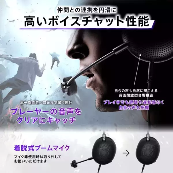 「ソニーからゲーミングヘッドセット「INZONE H6 Air」が発表！背面開放型のハウジング音響構造を採用」の画像