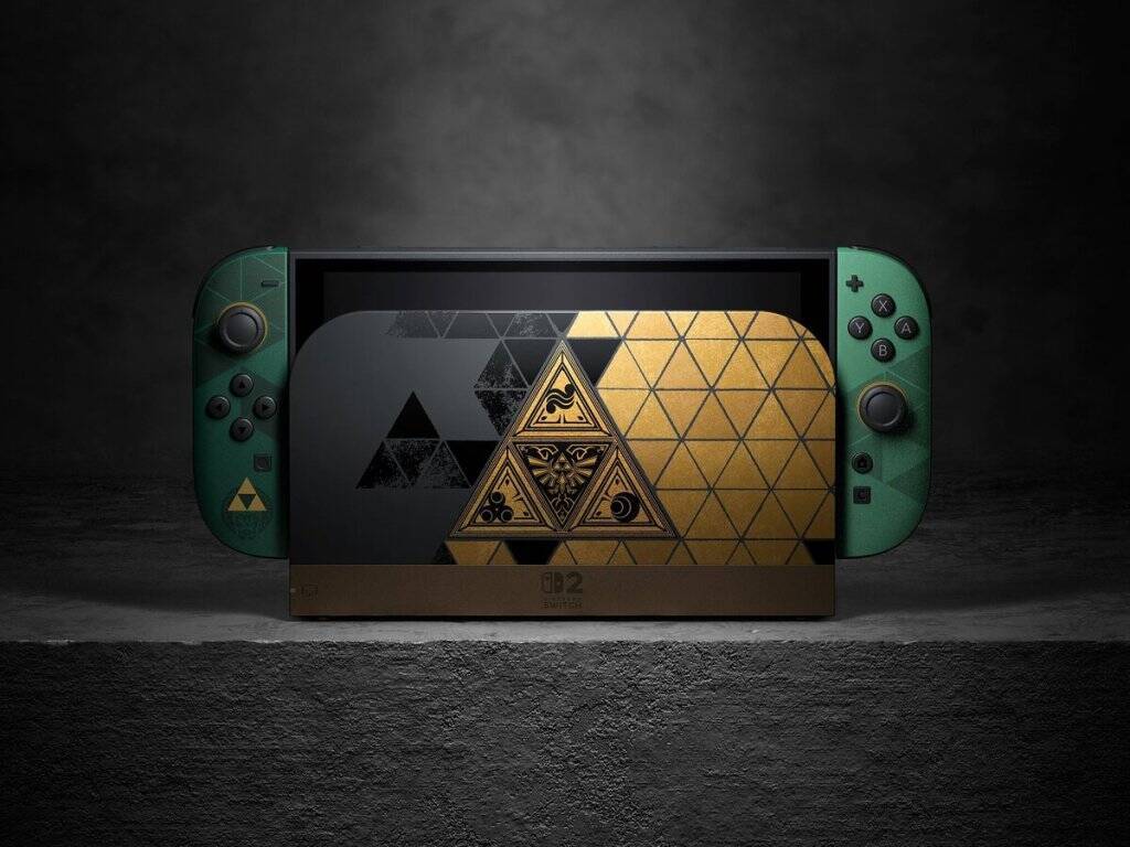 「ゼルダの伝説」40周年特別デザインのNintendo Switch 2が10月29日に発売！Proコントローラーなども登場