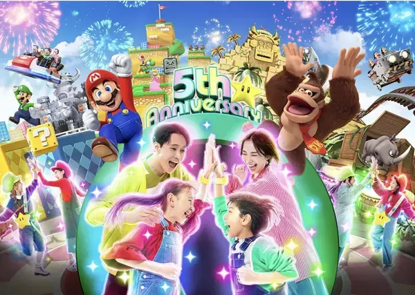 「USJ「スーパー・ニンテンドー・ワールド」開業5周年！ミーグリなどの特別イベントが3月18日から開催」の画像