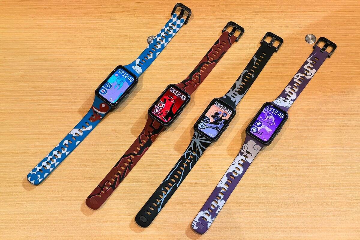 ONE PIECEコラボスマートウォッチ第2弾「四皇モデル」が4機種登場