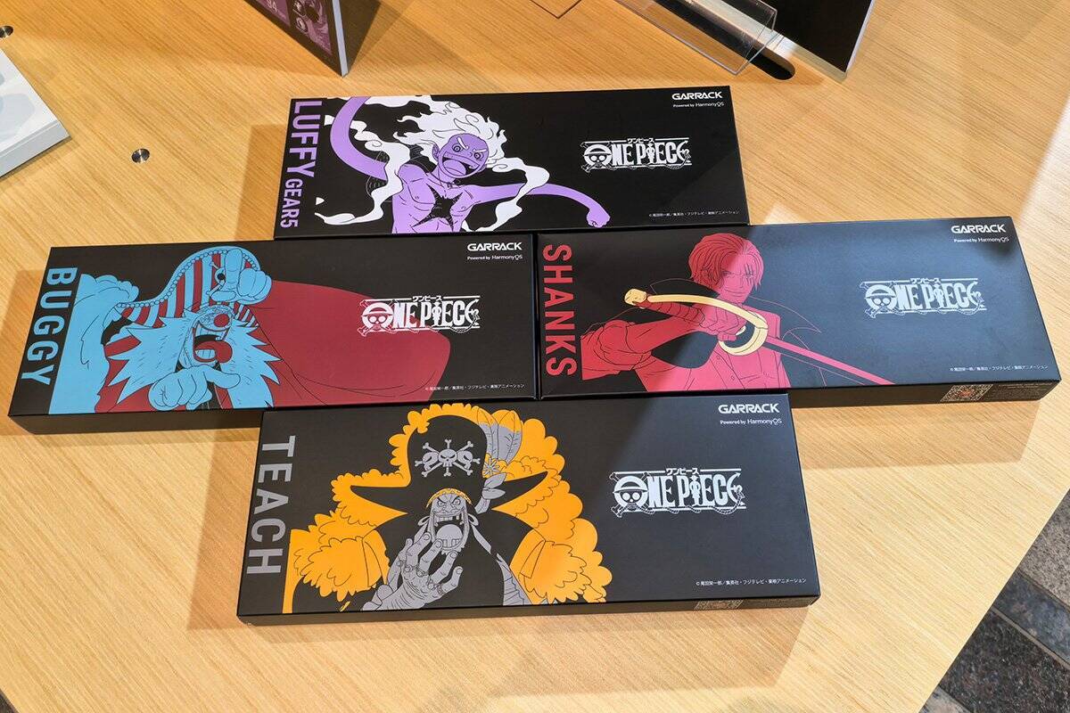 ONE PIECEコラボスマートウォッチ第2弾「四皇モデル」が4機種登場