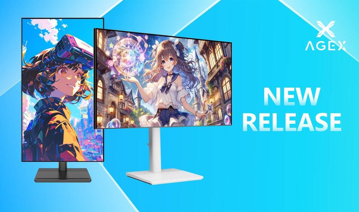 AGEXの新ブランドが誕生！2種類の27型モニター「A27I4K」と「A27Q」が新販売