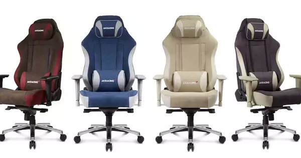 AKRacingからライフスタイルチェア「FAURA」登場！スエード調素材で空間に溶け込む新シリーズ