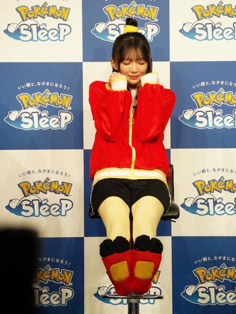 櫻坂46・森田ひかるとマユリカが「ほげ～～～」Pokémon Sleep就寝前のリラックス『ほげーたいそう』体験会レポート