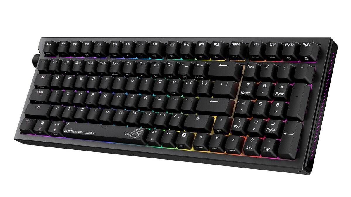 ROGが新作ゲーミングキーボード2モデルを発表！OLEDディスプレイ搭載の8Kポーリングレート対応の「ROG Azoth 96 HE Lite Gaming Keyboard」など5月22日発売