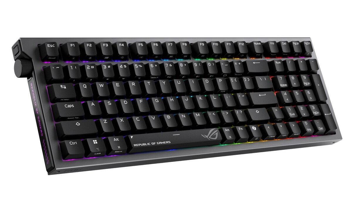 ROGが新作ゲーミングキーボード2モデルを発表！OLEDディスプレイ搭載の8Kポーリングレート対応の「ROG Azoth 96 HE Lite Gaming Keyboard」など5月22日発売