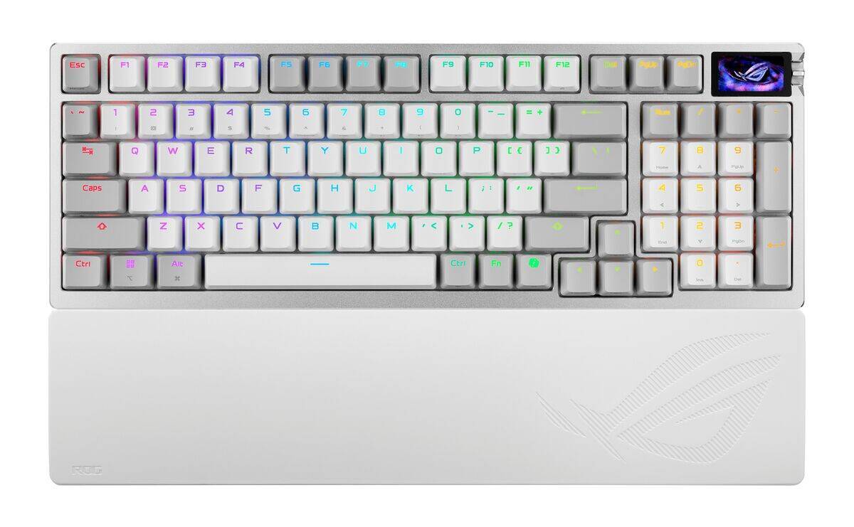 ROGが新作ゲーミングキーボード2モデルを発表！OLEDディスプレイ搭載の8Kポーリングレート対応の「ROG Azoth 96 HE Lite Gaming Keyboard」など5月22日発売