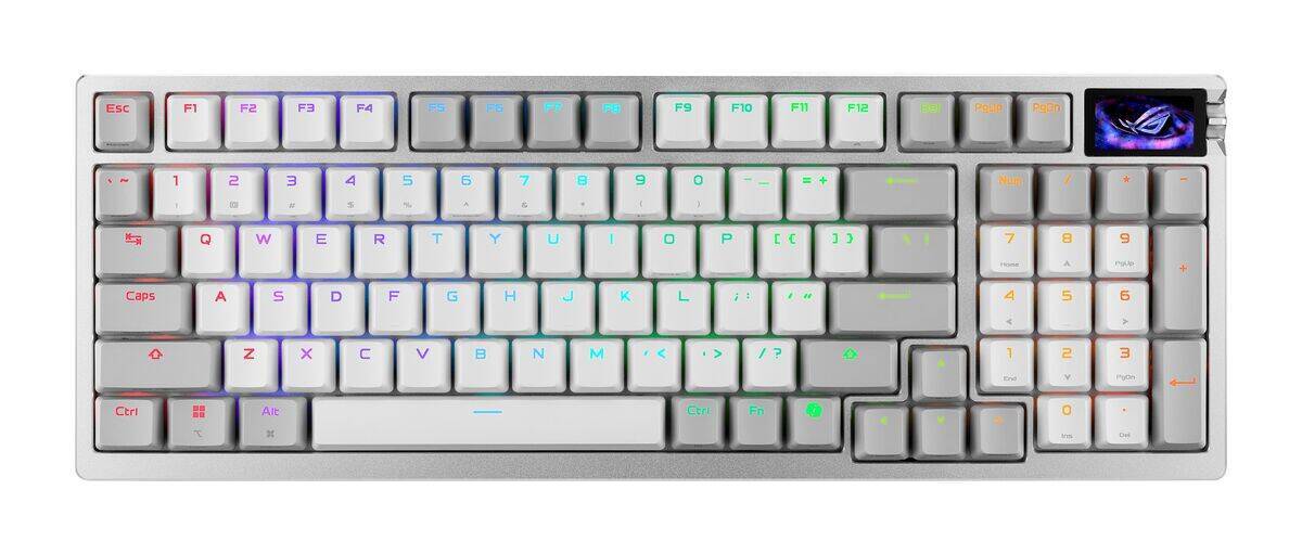 ROGが新作ゲーミングキーボード2モデルを発表！OLEDディスプレイ搭載の8Kポーリングレート対応の「ROG Azoth 96 HE Lite Gaming Keyboard」など5月22日発売