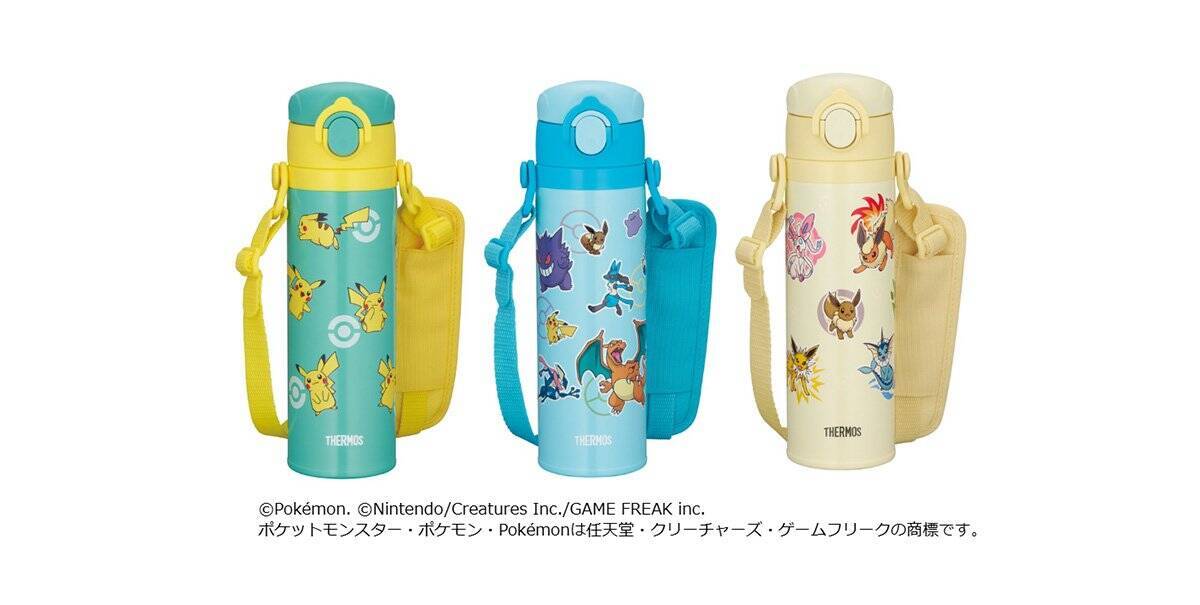 サーモスからポケモンがデザインされたアイテムが登場！ケータイマグ、マグカップなど4種類