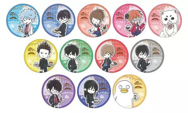 「「銀魂」まるちばーすアニメ「3年Z組銀八先生」とカプコンカフェのコラボメニューが公開！オリジナルノベルティの詳細も！」の画像