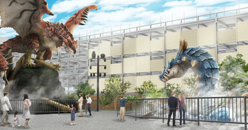 「モンハン」リオレウスとラギアクルスの等身大立像が福岡に登場！2027年4月開業の福岡マリノアに設置