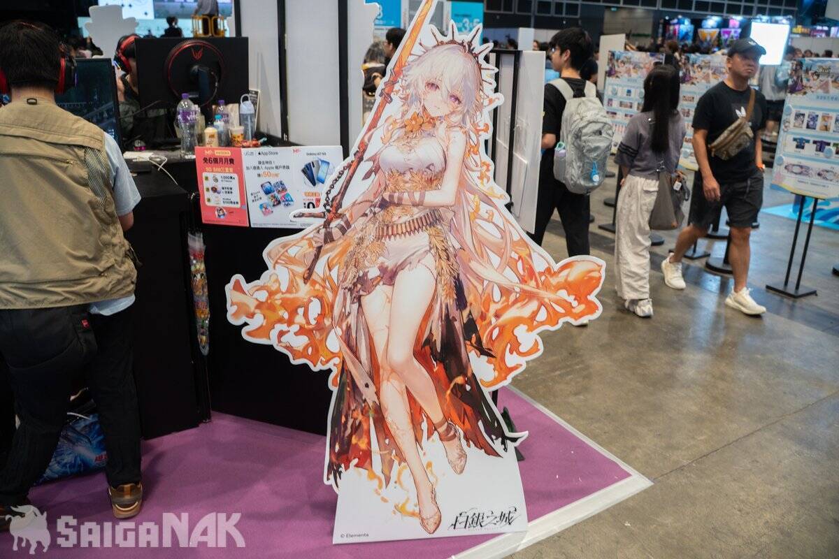 【ACGHK 2026】「白銀の城」ブースをレポート！世界観を堪能できるフォトスポットや試遊エリアなど