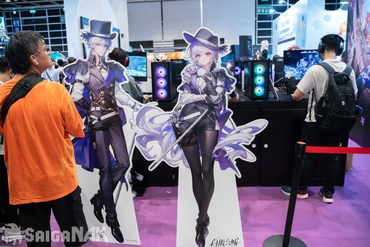 【ACGHK 2026】「白銀の城」ブースをレポート！世界観を堪能できるフォトスポットや試遊エリアなど