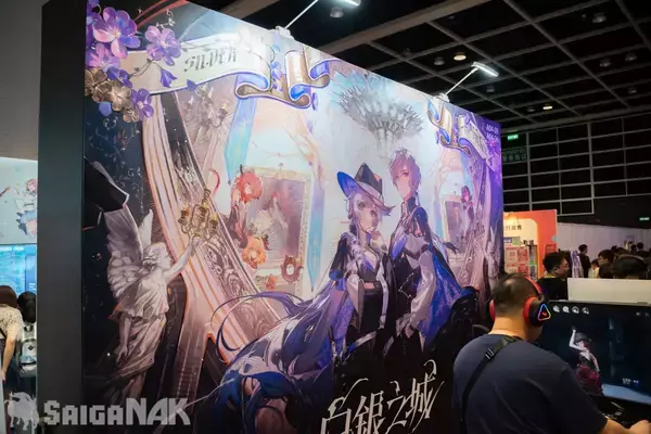 「【ACGHK 2026】「白銀の城」ブースをレポート！世界観を堪能できるフォトスポットや試遊エリアなど」の画像