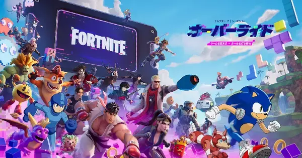 フォートナイトに「ペルソナ5」「ソニック」「ロックマン」などが登場！8月20日配信の新シーズン「オーバーライド」最新トレーラーが公開